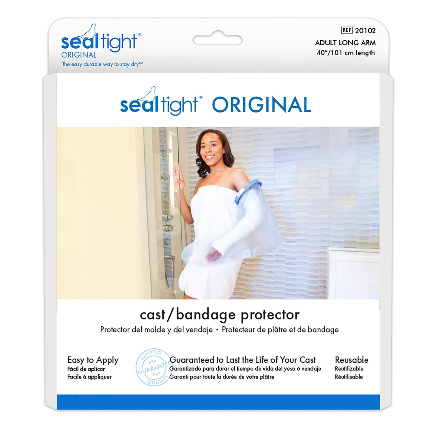 Arm Cast Protector SEAL-TIGHT® Large / Long Polyvinyl