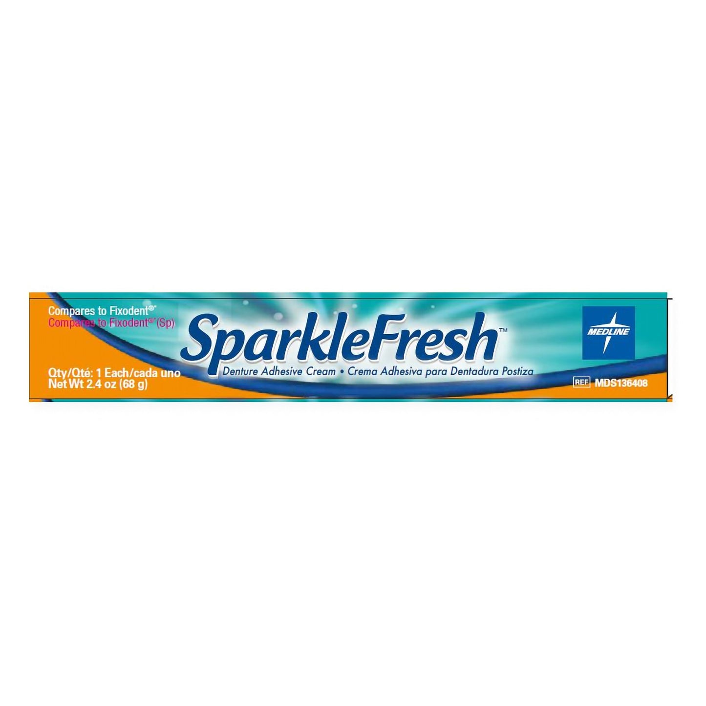 Denture Adhesive SparkleFresh™ Cream 2.4 oz.