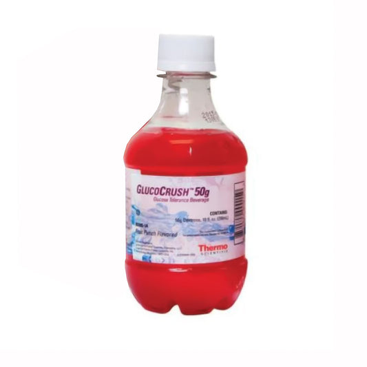 Glucose Tolerance Beverage GlucoCrush™ Fruit Punch 50 Gram Pregnant Women 10 oz. per Bottle