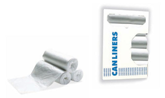 Trash Bag Heritage™ 56 gal. Natural HDPE 16 Mic. 43 X 48 Inch Star Seal Bottom Coreless Roll