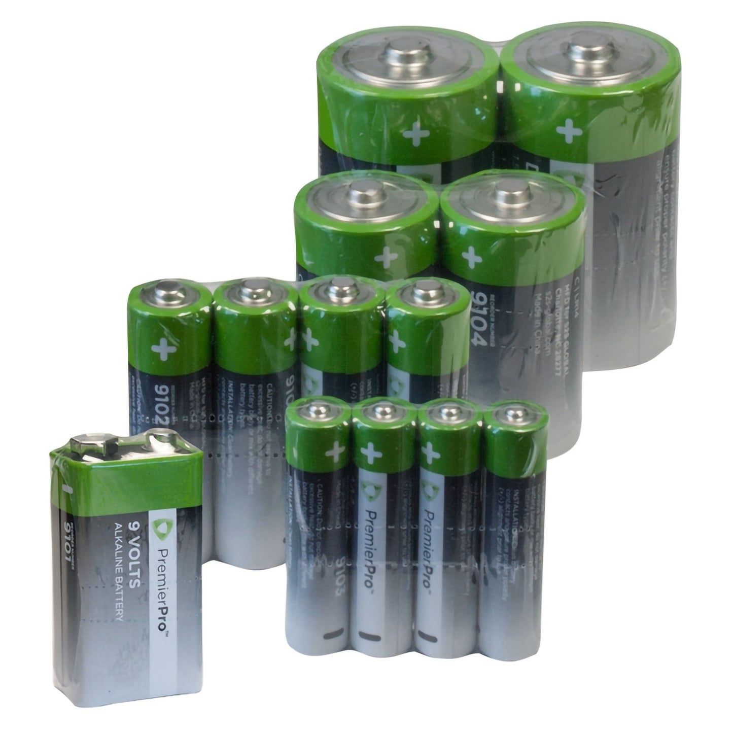 Alkaline Battery PremierPro™ AA Cell 3V Disposable 4 Pack