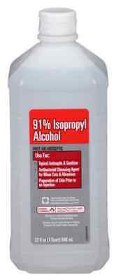 Antiseptic Isopropyl Alcohol Topical Liquid 16 oz. Bottle