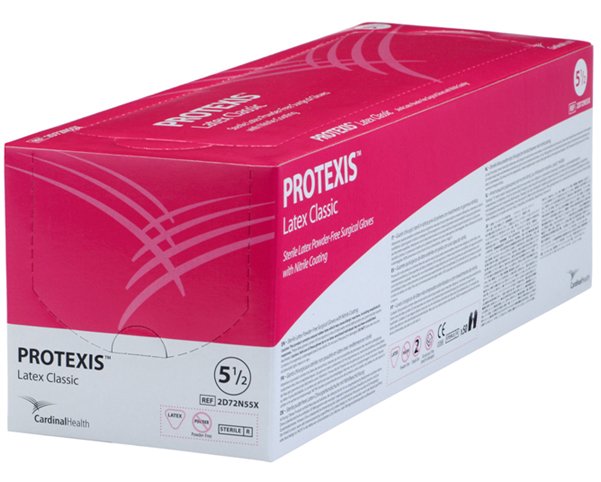 Surgical Glove Protexis™ Latex Classic Size 7 Sterile Latex Standard Cuff Length Smooth Cream Not Chemo Approved