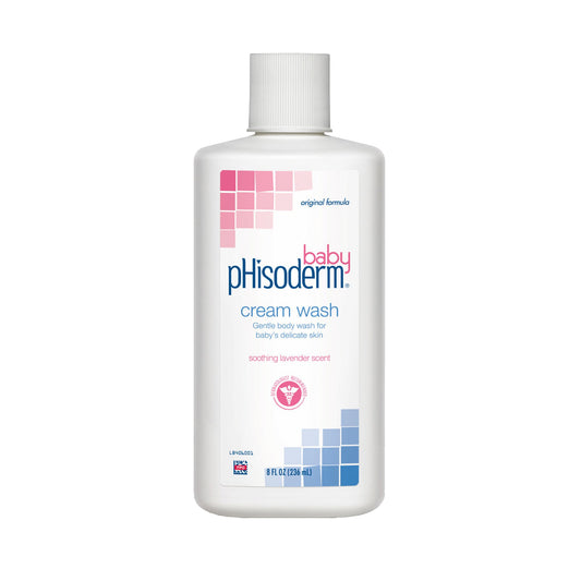 Baby Soap pHisoderm® Baby Cream 8 oz. Bottle Lavender Scent