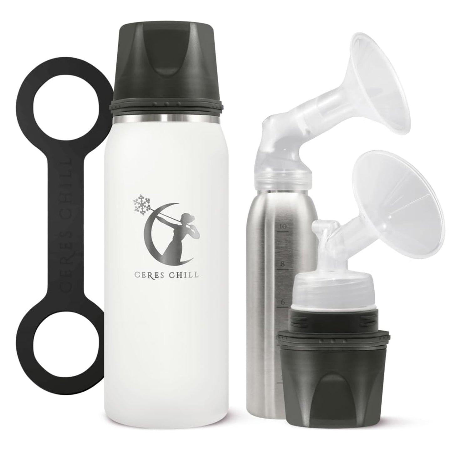 Breast Milk Chiller Container Ceres Chill OG 27 oz. Stainless Steel