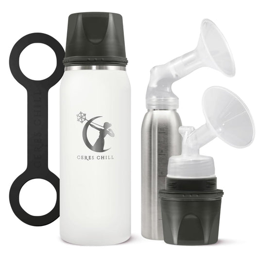 Breast Milk Chiller Container Ceres Chill OG 27 oz. Stainless Steel