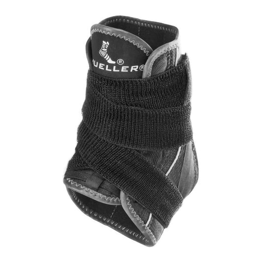 Ankle Brace Mueller® Hg80® Medium Lace-Up / Hook and Loop Closure Male 9 to 11 / Female 10 to 12 Foot