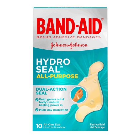 Waterproof Adhesive Strip Band-Aid® Hydro Seal™ Hydrocolloid Gel Tan 1 X 2 Inch Sterile