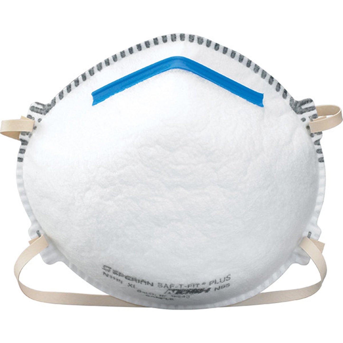 Particulate Respirator Mask SAF-T-FIT Plus Industrial N95 Not Rated Elastic Strap X-Large