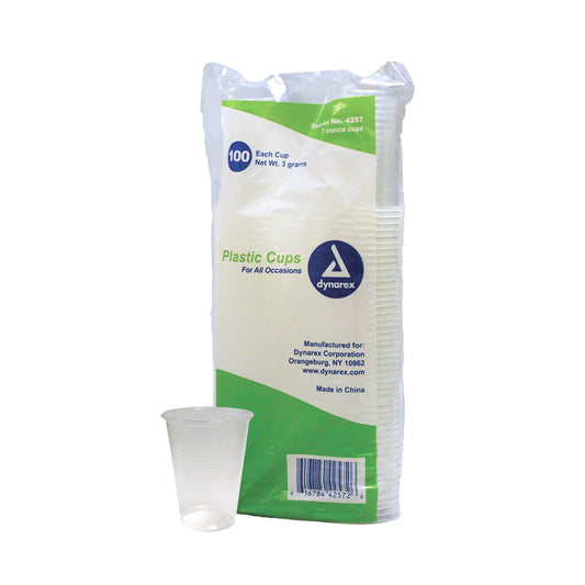 Drinking Cup Dynarex® 7 oz. Translucent Plastic Disposable