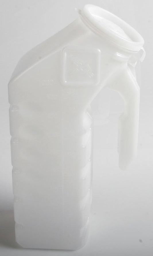 Male Urinal Supreme Mini 32 oz. / 946 mL With Closure Single Patient Use