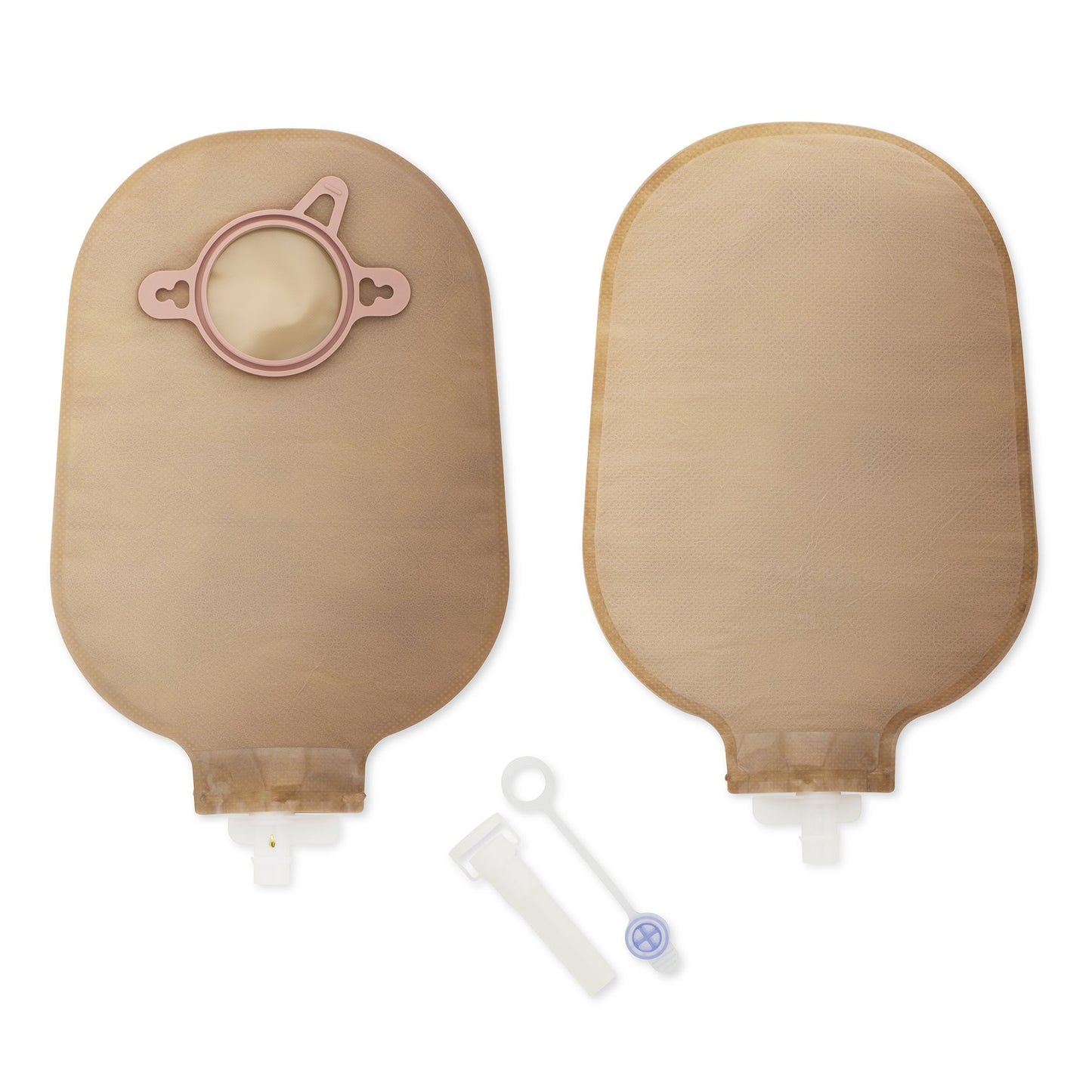 Urostomy Pouch CeraPlus™ One-Piece System 9 Inch Length Soft Convex, Pre-Cut 3/4 Inch Stoma Drainable