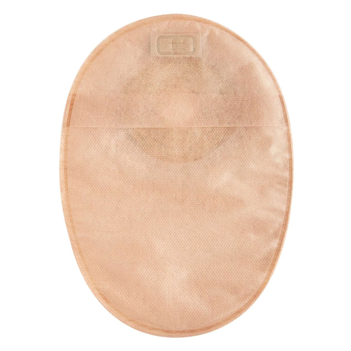 Ostomy Pouch Esteem®+ One-Piece System 8 Inch Length Flat, Pre-Cut 1 Inch Stoma Closed End