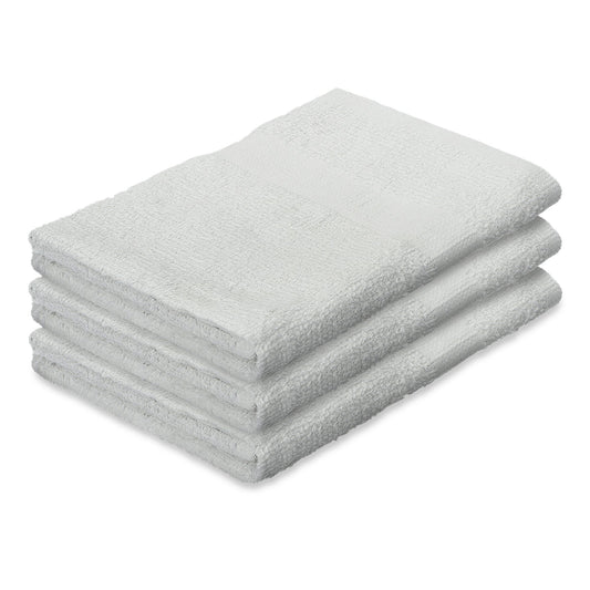 Bath Towel 20 X 40 Inch Cotton White Reusable