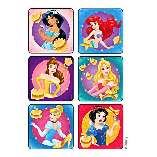 Kids Love Stickers® 90 per Pack Disney Princesses Sticker 2-1/2 Inch