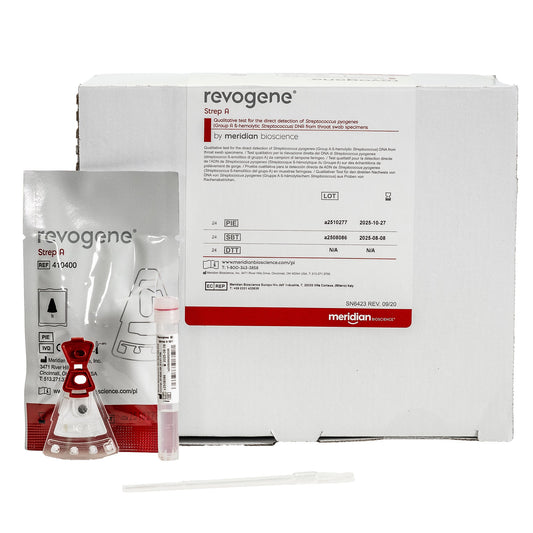 Respiratory Test Kit Revogene® Strep A Strep A Test 24 Tests CLIA Non-Waived