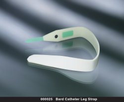 Leg Strap Bard® 30 Inch, Single Use, Nonsterile, Soft Resilient Foam, Hook and Loop Closure