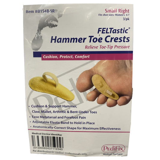 Hammer Toe Crest Pedifix® Small Pull-On Female 4 to 7 Right Foot