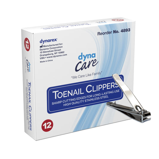 Toenail Clippers Dynarex® Thumb Squeeze Lever