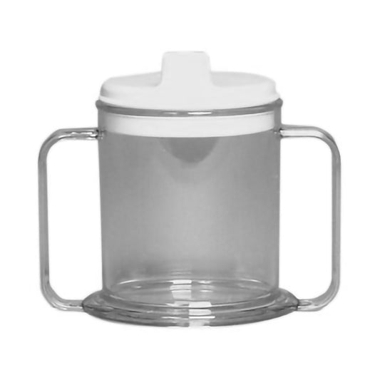 Drinking Mug Ableware® 8 oz. Clear Plastic Reusable