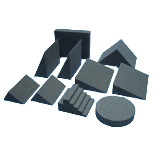 X-Ray Positioner Set Cone Instruments Various Dimensions Foam Freestanding