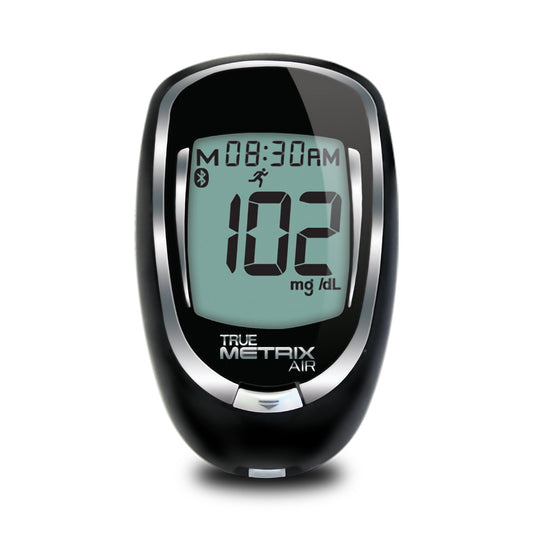 Blood Glucose Meter TRUE METRIX® 4 Second Results Stores up to 500 Results No Coding Required
