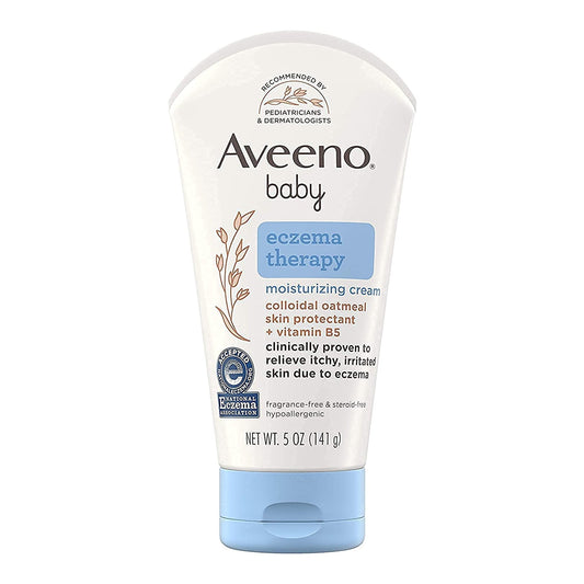 Baby Lotion Aveeno® Baby Eczema Therapy 5 oz. Tube Unscented Cream