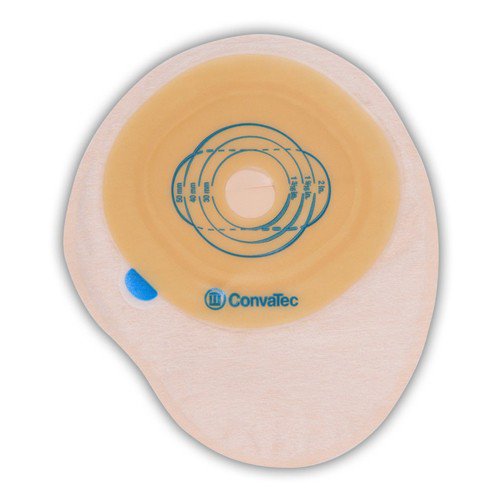 Ostomy Pouch Esteem®+ One-Piece System 8 Inch Length Trim to Fit 13/16 to 2-3/4 Inch Stoma Closed End
