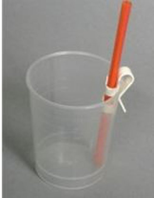 Straw Clip Rika White