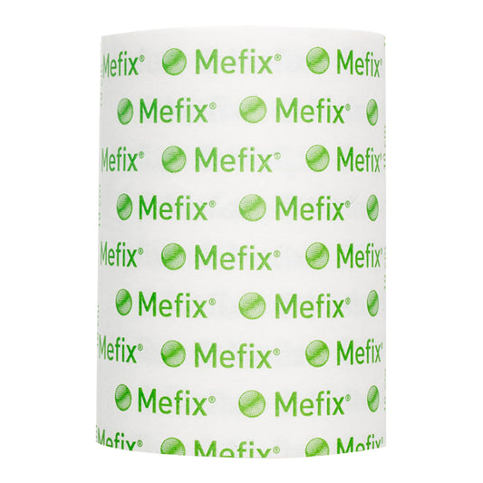Perforated Dressing Retention Tape with Liner Mefix® White 2 Inch X 11 Yard Nonwoven Spunlace Polyester NonSterile