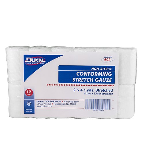Conforming Bandage Dukal™ 2 Inch X 4-1/10 Yard 1-Ply NonSterile 12 per Pack