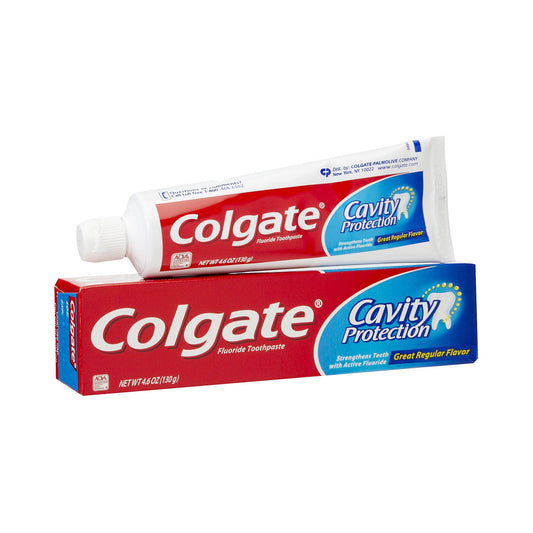 Toothpaste Colgate® Cavity Protection Regular Flavor 4.6 oz. Tube
