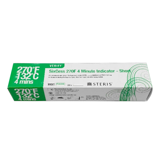 Verify® SixCess™ Sterilization Flash Indicator Strip Steam 2-3/4 Inch Length