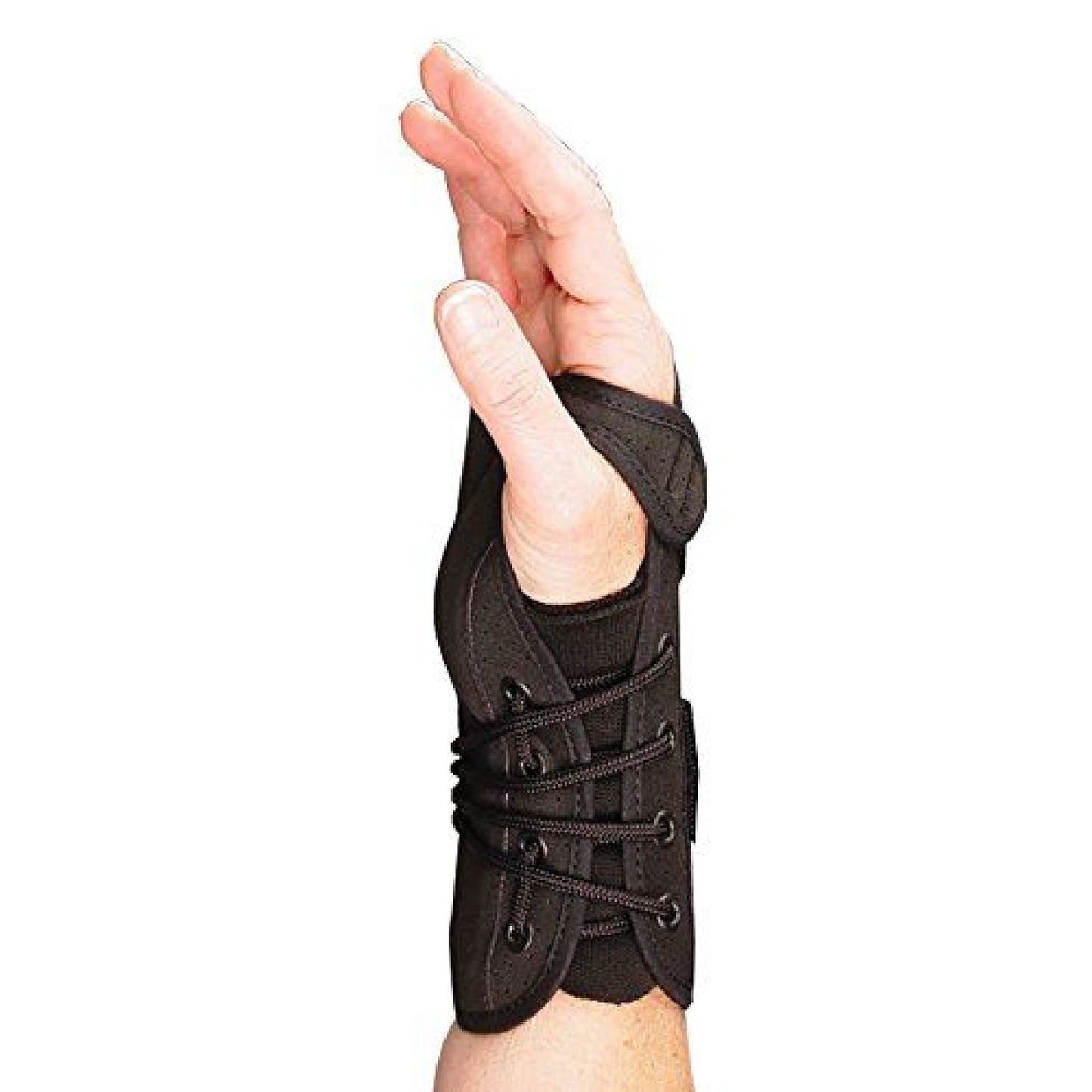 Wrist Brace Sammons Preston® Aluminum / Flannel Right Hand Black Small