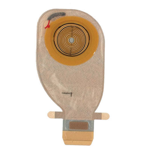 Ostomy Pouch Assura®Inspire One-Piece System 11-1/4 Inch Length Flat, Trim to Fit 12 to 75 mm Stoma Drainable