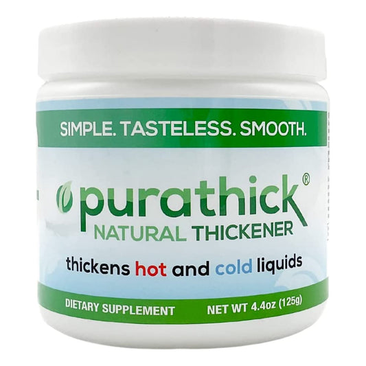 Food and Beverage Thickener purathick™ 4.4 oz. Jar Unflavored Powder IDDSI Level 1 Slightly Thick
