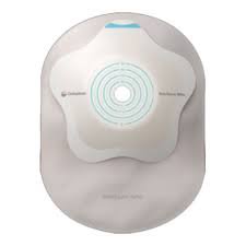 Ostomy Pouch SenSura® Mio Concave One-Piece System 8-1/2 Inch Length, Maxi Concave, Pre-Cut 1-9/16 Inch Stoma Closed End