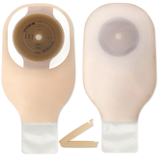 Colostomy Pouch Premier™ Flextend™ One-Piece System 12 Inch Length Trim To Fit Drainable