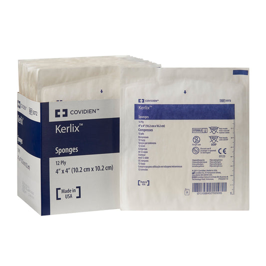 Fluff Dressing Kerlix™ 4 X 4 Inch 12-Ply Sterile 2 per Pack