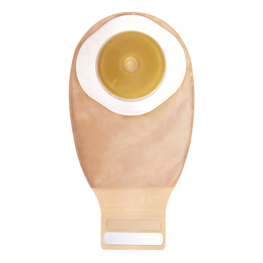 Ostomy Pouch Esteem®+ One-Piece System 12 Inch Length Convex, Pre-Cut 1-1/2 Inch Stoma Drainable
