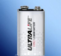 Lithium Battery UltraLife® 9V Disposable 1 Pack
