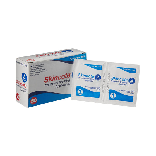 Skin Barrier Wipe Skincote™ 70% Strength Isopropyl Alcohol Individual Packet NonSterile