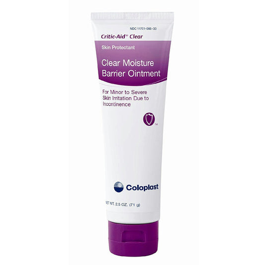 Skin Protectant with CMC Critic-Aid® Clear 2.5 oz. Tube Scented Ointment CHG Compatible