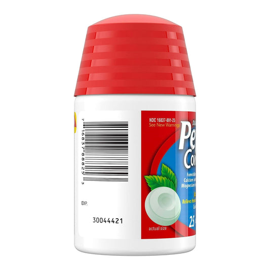 Antacid Pepcid® Complete 800 mg - 165 mg - 10 mg Strength Chewable Tablet 25 per Bottle