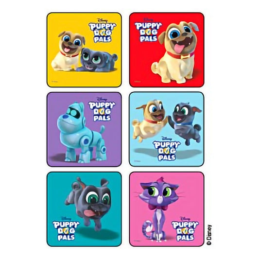 Kids Love Stickers® 75 per Pack Puppy Dog Pals Sticker 2-1/2 Inch