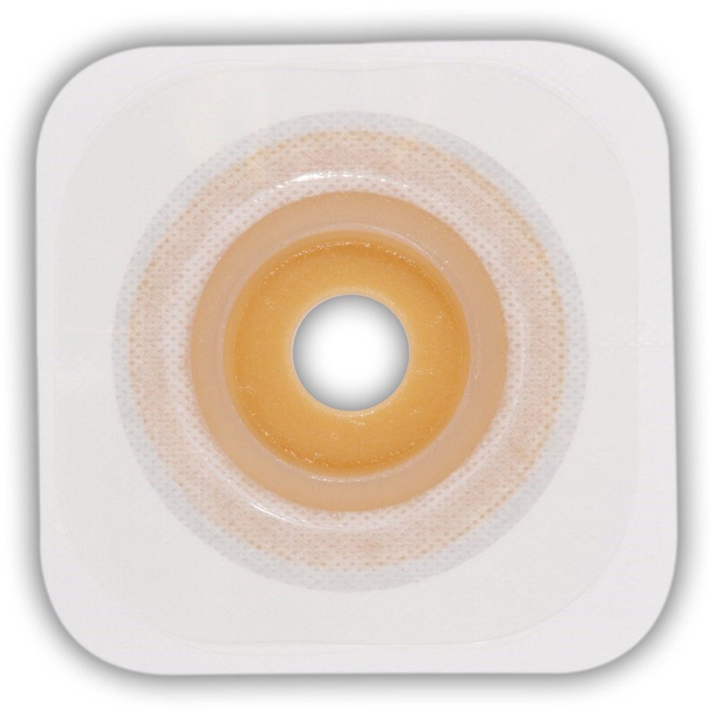 Ostomy Barrier Esteem synergy® Trim to Fit, Extended Wear Durahesive® Adhesive Without Flange Hydrocolloid 1/2 to 7/8 Inch Opening 4 X 4 Inch