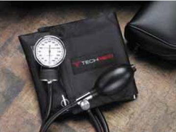 Aneroid Sphygmomanometer Unit Tech-Med® Large Adult Cuff Nylon Cuff 23 - 40 cm Pocket Aneroid