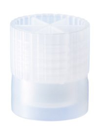Tube Closure LDPE Skirted Push Cap Clear For 13 mm Tubes