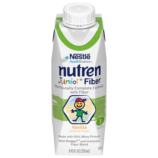 Pediatric Oral Supplement Nutren® Junior Fiber Vanilla Flavor 8.45 oz. Tetra Prisma® Liquid Fiber Bowel Management