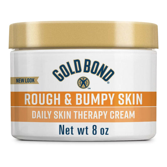 Hand and Body Moisturizer Gold Bond® Rough and Bumpy Skin 8 oz. Jar Unscented Cream